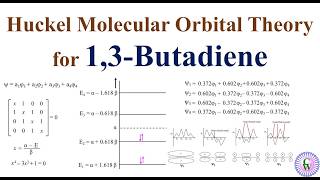 Huckel Molecular Orbital Theory for 13Butadiene [upl. by Tatman]