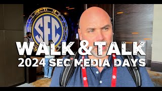 WALK amp TALK Arkansas 2024 SEC Media Days [upl. by Aytak]