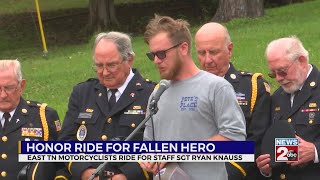 Honor ride for fallen hero [upl. by Desirae]