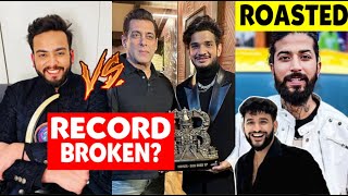 Munawar Faruqui Vs Elvish Yadav’s Record After Winning Bigg Boss UK07 Rider Roasted Dhruv Rathee [upl. by Noella]