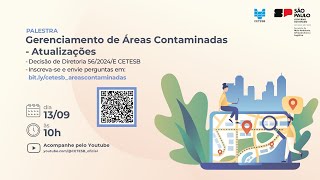 Palestra  Gerenciamento de áreas contamindas  Atualizações [upl. by Binny]