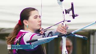 Louise Botte vs Amélie Cordeau  Finale Bronze GP ARC Wiawis  Compiègne 2024 [upl. by Ydnas]