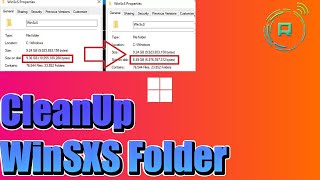 WinSxS folder cleanup in Windows 1110 [upl. by Fagan]