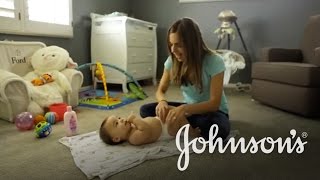 Moisturizing Baby Skin  MythConceptions  JOHNSON’S® Baby [upl. by Alaekim]