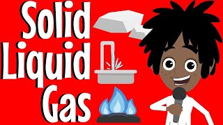 Solid Liquid and Gas  States of Matter Song  Science Song for Children  KS1 amp KS2 [upl. by Edda]