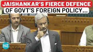 ‘Do India’s Neighbours Have ‘India First’ Policy’ Watch Jaishankar’s Stunning Response  Lok Sabha [upl. by Kalbli868]