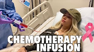 A Day In The Life Of A Cancer Patient  Chemotherapy Infusion [upl. by Eustacia]