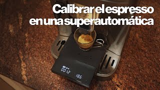 Cómo mejorar tus espressos en una cafetera superautomática [upl. by Vincenta457]