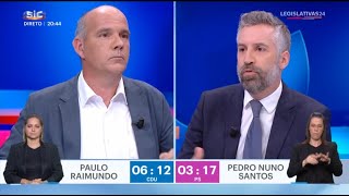 Debate Legislativas 2024  CDU vs PS  Paulo Raimundo vs Pedro Nuno Santos [upl. by Benoite531]