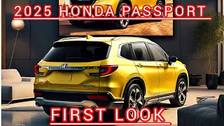 2025 Honda Passport First Look  Interior amp Exterior Design [upl. by Oriana]