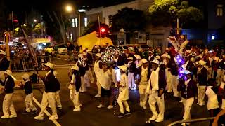 quotYoung Menquot Cape Malay Choir Cape Town New Years Eve Street Party 2017 Wale street BoKaap [upl. by Neelahtak]