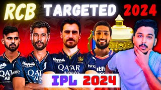 RCB Targeted Players 2024  Mitchell Starc amp M Amir in RCB 2024 [upl. by Paul]