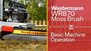 Westermann WR870  Basic Machine Use [upl. by Otsuaf]