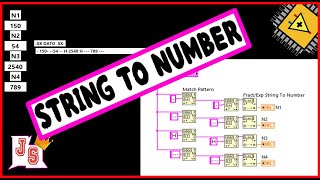 COMO SEPARA UN STRING LabVIEW 130 ✅✅✅ [upl. by Zaccaria843]