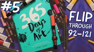 30 Completed Art Pages 365 Days of Art Part 5 🎨 Art Book Challenge 2024 🖌️ artbook artchallenge [upl. by Pack846]