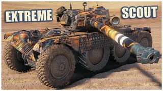 Panhard EBR 105 • EXTREME SCOUT • WoT Gameplay [upl. by Aubrey]