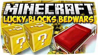 MINECRAFT LUCKY BLOCKS BEDWARS » CARAVAN ♦ MINIGAME  Deutsch  HD [upl. by Jempty]