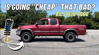 Initial review of Bilstein 4600s on my First Gen Tundra [upl. by Maite]