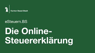 eSteuernBS – Die OnlineSteuererklärung [upl. by Aihseya269]