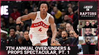 Toronto Raptors OverUnders amp Prop Bets Season Preview Special  Part 1 Individual Player Stats [upl. by Gernhard]