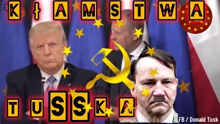 WPS Donald Helmut Oscar TuSSk KŁAMSTWA Tuska FÜR DEUTSCHLAND TUSSK tusk [upl. by Lashoh473]