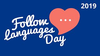 FollowLanguagesDay  Berlin 31st August 2019  powered by quotNetzbekanntquot quotLingodaquot amp quotExpolinguaquot [upl. by Currie456]