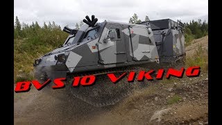 BvS 10  Viking Armored allterrain tracked carrier [upl. by Chu508]