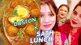 Doston k sath lunch  lajawab koftay ki recipe 😋cookwithme viralvideo [upl. by Tenrag205]