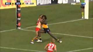 Karmichael Hunt v Nick Natanui [upl. by Euqram]