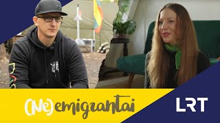 Neemigrantai Norvegijoje gyvenanti Viktorija ir JK gyvenantis Andrius [upl. by Dyolf]