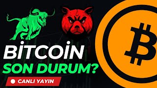 Canlı 🔴 Bitcoin Yön Neresi Hangi Altcoin Alınır  BTC amp Altcoin Analiz  Kripto Sohbetleri [upl. by Kopple]