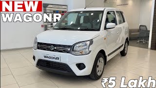 NEW WAGON R VXI Most Value for Money Variant Maruti Suzuki WAGON R VXI 2ndBase Model White [upl. by Broek]