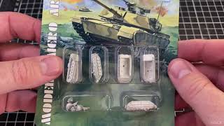 GHQ Micro Armour BMP1 Iraq Army 199091 Gulf War 1285 or 6mm wargaming models [upl. by Imeaj]