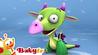 Draco plays with his toys  cartoons BabyTV [upl. by Ecahc]