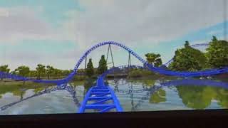 Walibi Belgium Onride New Gerstlauer Launch Coaster 2025 Dock World [upl. by Ami]