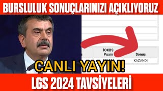 BURSLULUK ve LGS 2024 CANLI YAYINI [upl. by Karoline]