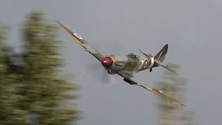 Supermarine Spitfire MkXVII  Low amp Loud [upl. by Llewen]