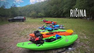 Ričina river kayak Croatia 06102024 [upl. by Sudaorb123]