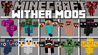 Minecraft  WİTHER MOD [upl. by Eelannej418]