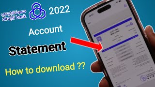 Al Rajhi Bank Statement Kaise Nikale 2022  how to download Al Rajhi bank statement  Al Rajhi Bank [upl. by Zil726]