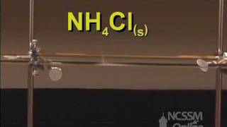 Diffusion of NH3 and HCl [upl. by Adnyl]