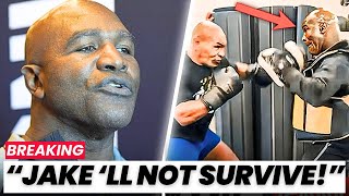 Evander Holyfields First Words Post Mike Tyson Training [upl. by Ahserb512]