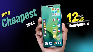 TOP 5 New Budget 12 GB Ram Phones ⚡️⚡️ 2024 Top 5 12gbrambudgetphone 12gbunder25000 nnote40pro [upl. by Sheelah]