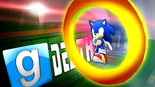 SONIC THE HEDGEHOG PARODIE MAP GORE MOD  Gmod Deathrun Garrys Mod [upl. by Akiras]