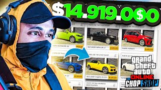 COMPRANDO TUDO DA NOVA DLC THE CHOP SHOP GTA 5 Online [upl. by Bittner]