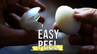 How to Get Perfectly EasyPeel Eggs Every Time [upl. by Adnarahs]