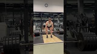 190kg stiff leg deadlift easy mode [upl. by Thorn]