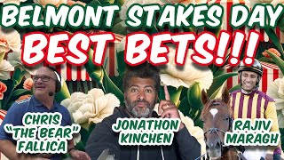 2024 Belmont Stakes Day BEST BETS w Chris quotThe Bearquot Fallica Rajiv Maragh amp Jonathon Kinchen [upl. by Ttennaej]