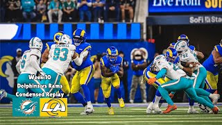 Dolphins vs Rams Condensed Replay  Week 10 [upl. by Llenyaj]