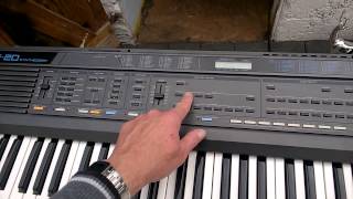 Roland E20 Synthesizer [upl. by Aihcila]